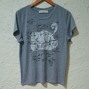 Abercrombie NWT graphic band T Sm